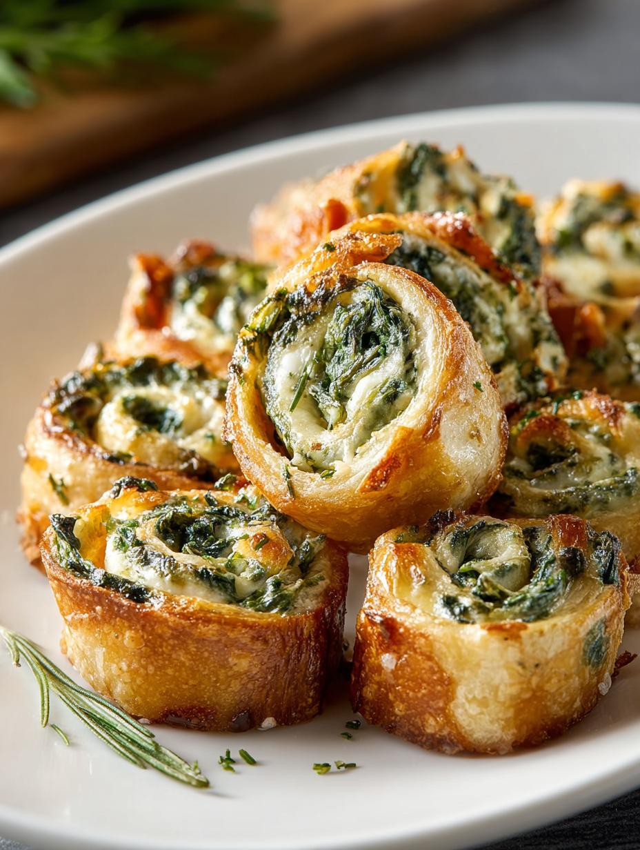 #comment 1808: 5 Savory Spinach Dip Pinwheels to Try - #comment 1808 - main visual representation