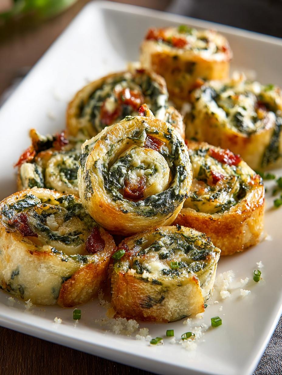 #comment 1808: 5 Savory Spinach Dip Pinwheels to Try - #comment 1808 - additional detail