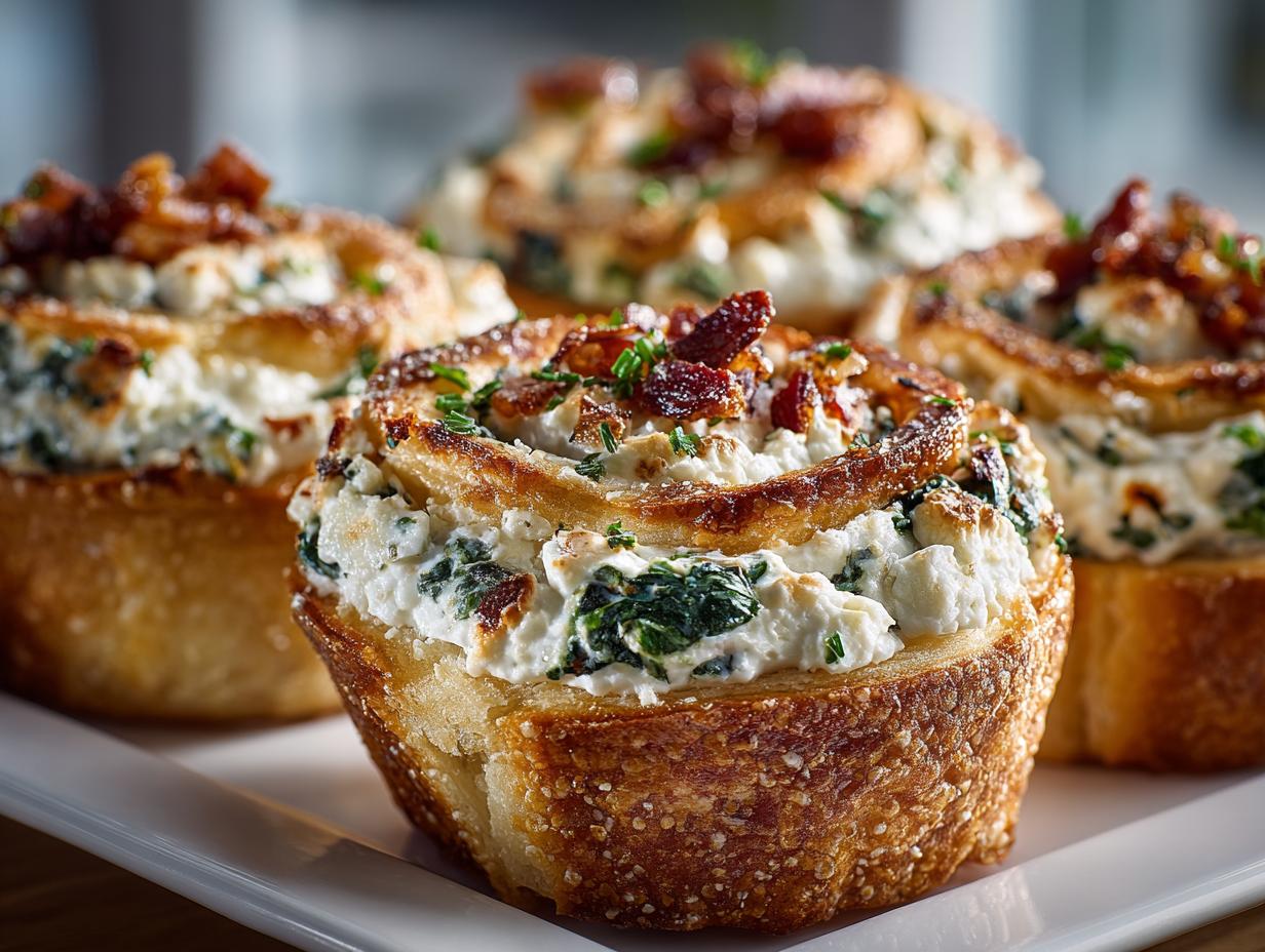 #comment 1822: 24 Irresistible Spinach Dip Pinwheels - #comment 1822 - main visual representation