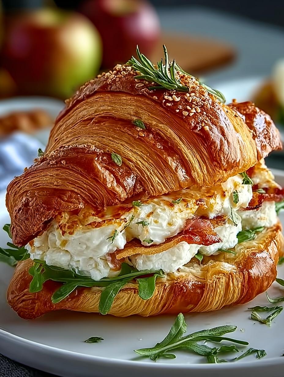 Irresistible Apple Goat Cheese Croissant Delight 5 Irresistible Apple Goat Cheese Croissant Delight - Apple Goat Cheese Croissant - main visual representation