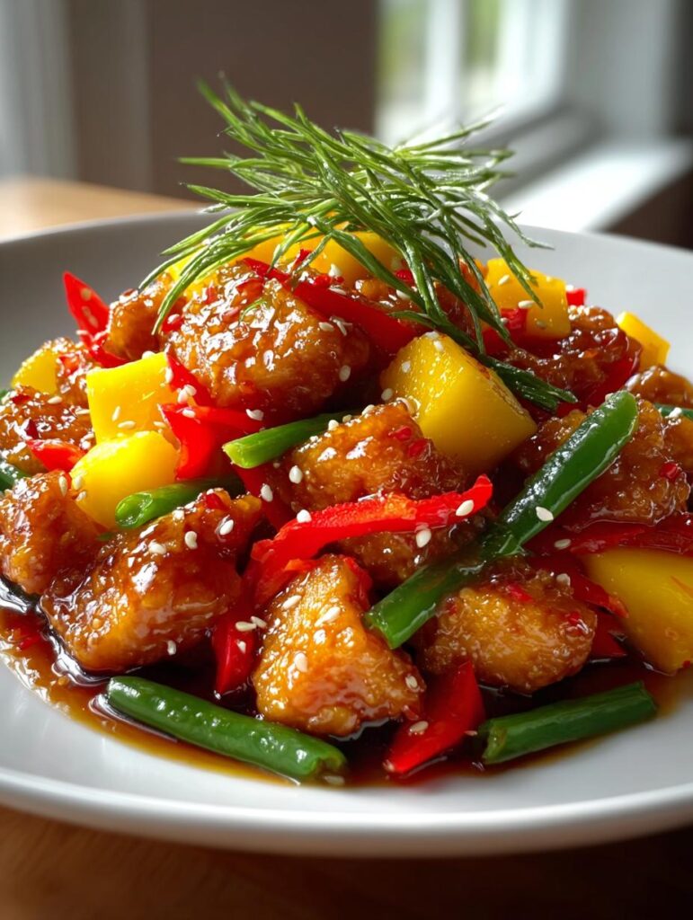 Asian Mango Chicken Sweet