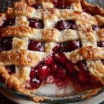Baked Fresh Cherry Pie