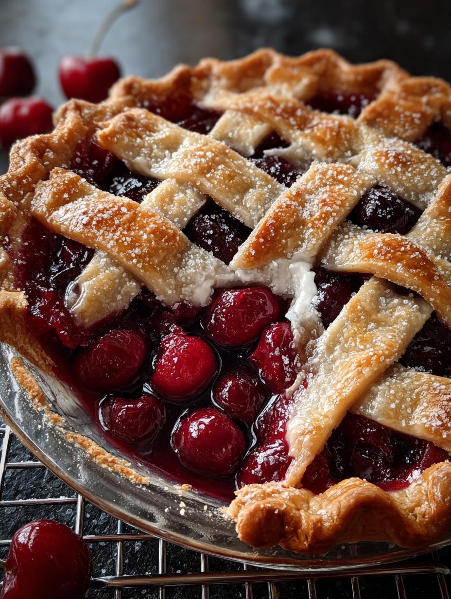 Baked Fresh Cherry Pie: 7 Steps to Deliciousness 6 Baked Fresh Cherry Pie: 7 Steps to Deliciousness - Baked Fresh Cherry Pie - additional detail