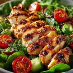 Baked Marinated Chicken Salad
