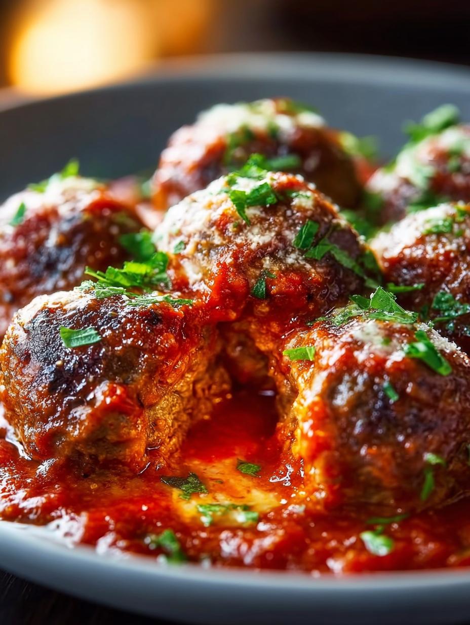 Baked Meatballs Marinara Sauce: 5 Secrets to Perfection - Baked Meatballs Marinara Sauce - additional detail