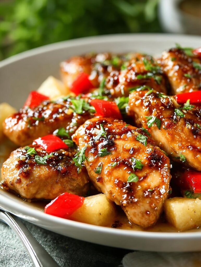 Baked Sweet Hawaiian Chicken