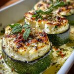 Baked Zucchini with Goat
