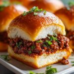 Beef Sloppy Joe Sliders