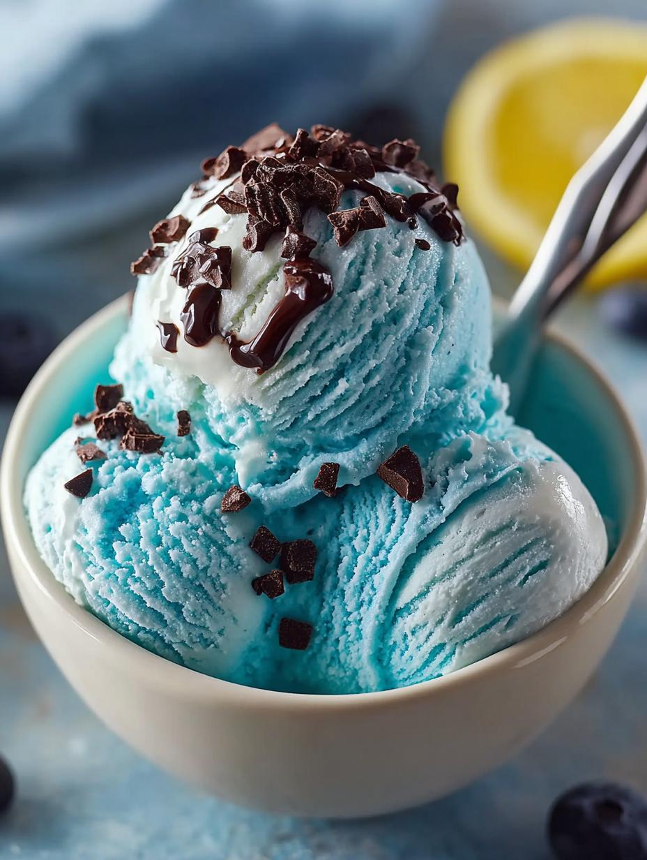 Blue Moon Ice Cream Recipe: 5 Steps to Pure Bliss - Blue Moon Ice Cream - main visual representation