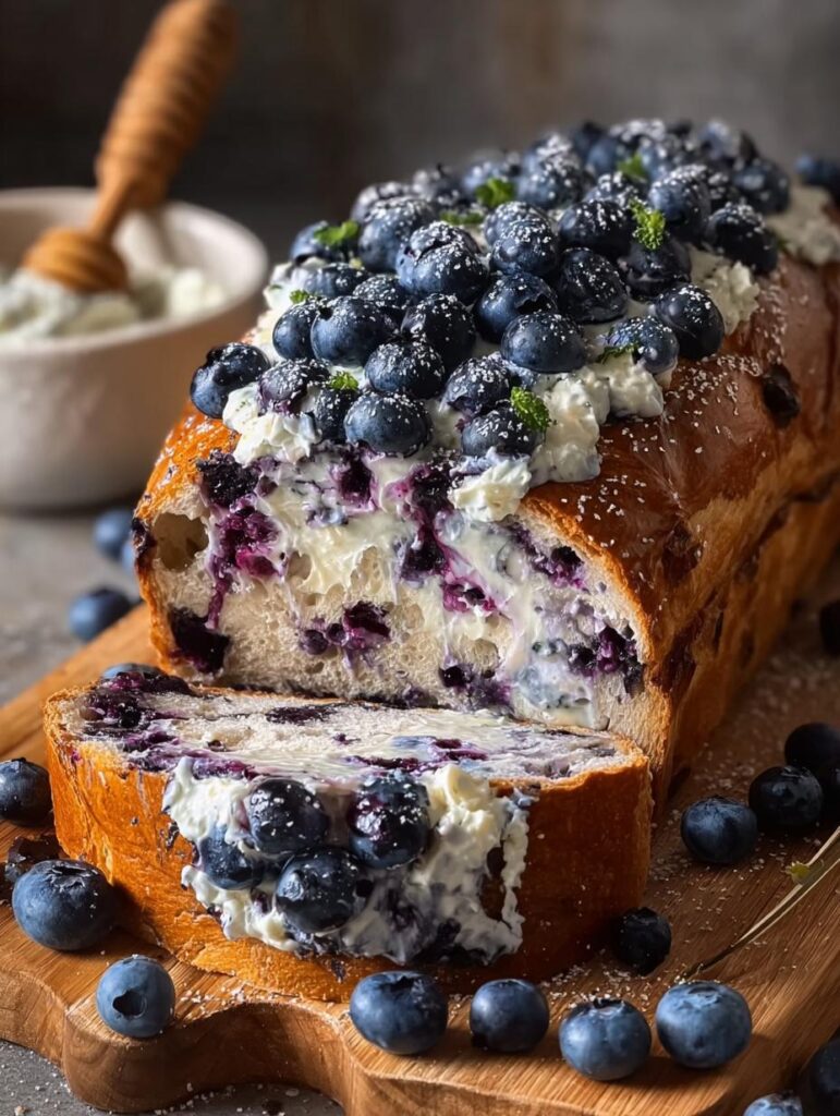 Blueberry Cream Cheese Sourdough