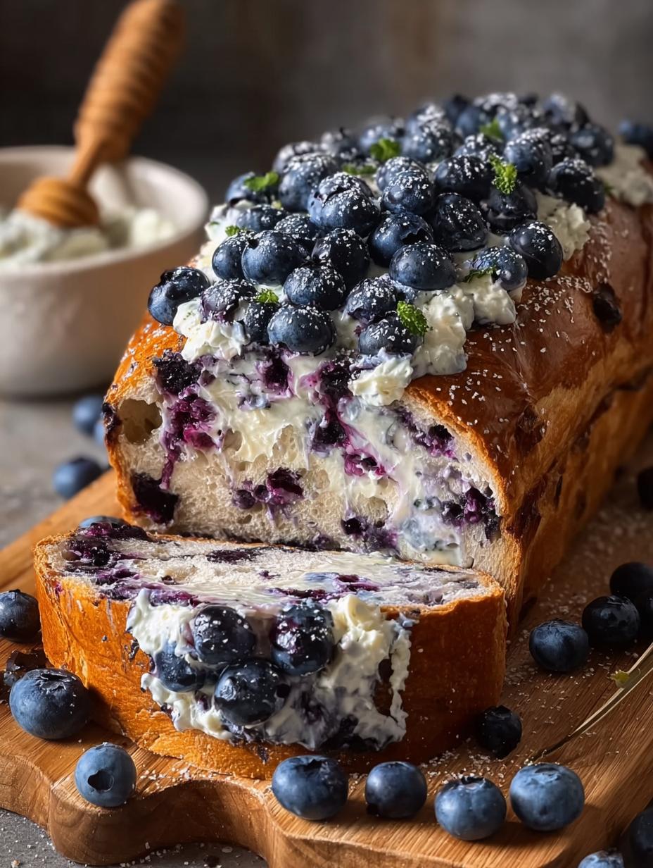 Blueberry Cream Cheese Sourdough