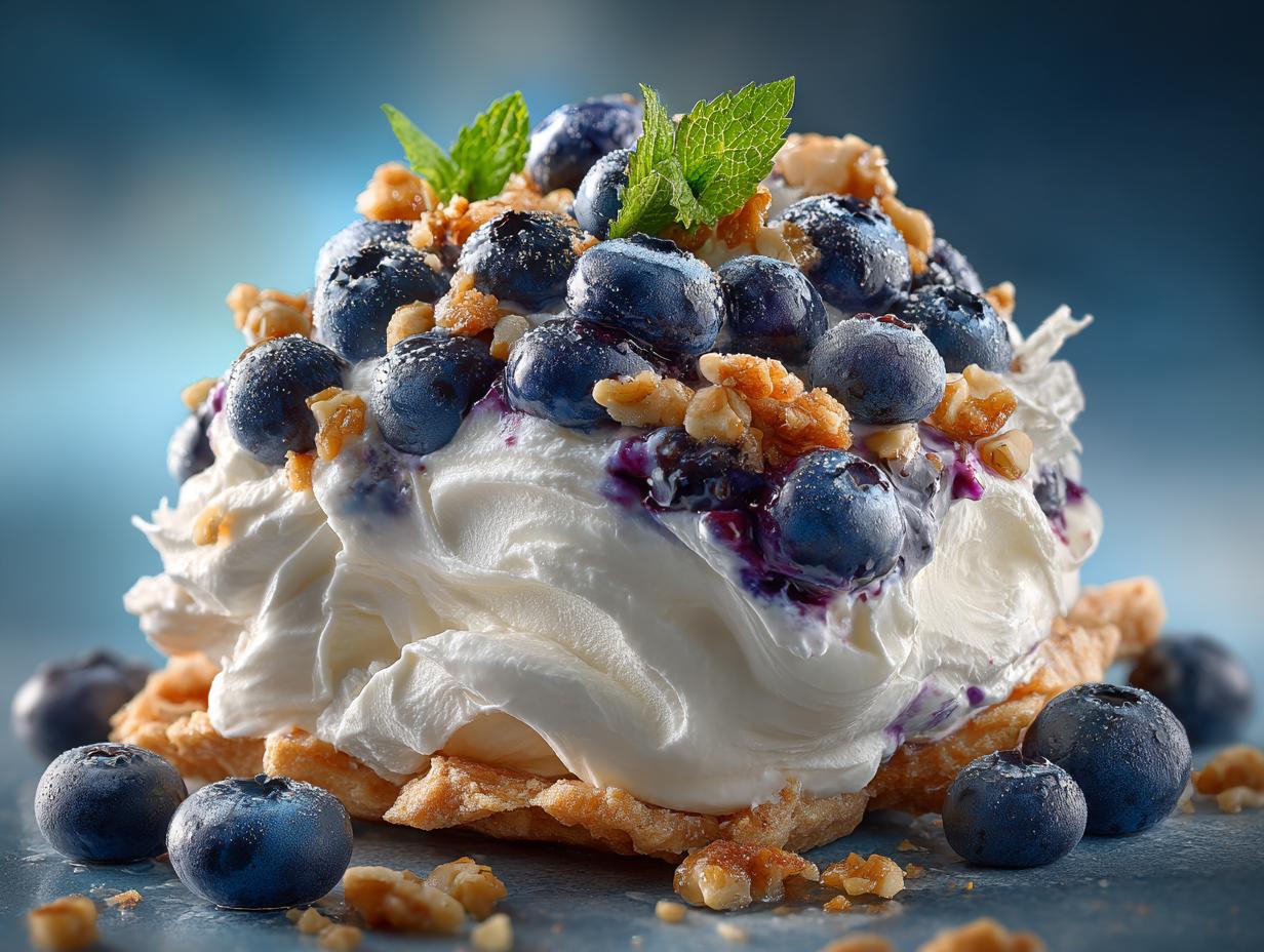 Blueberry Yogurt Clusters: 5 Easy and Healthy Treats - Blueberry Yogurt Clusters - main visual representation