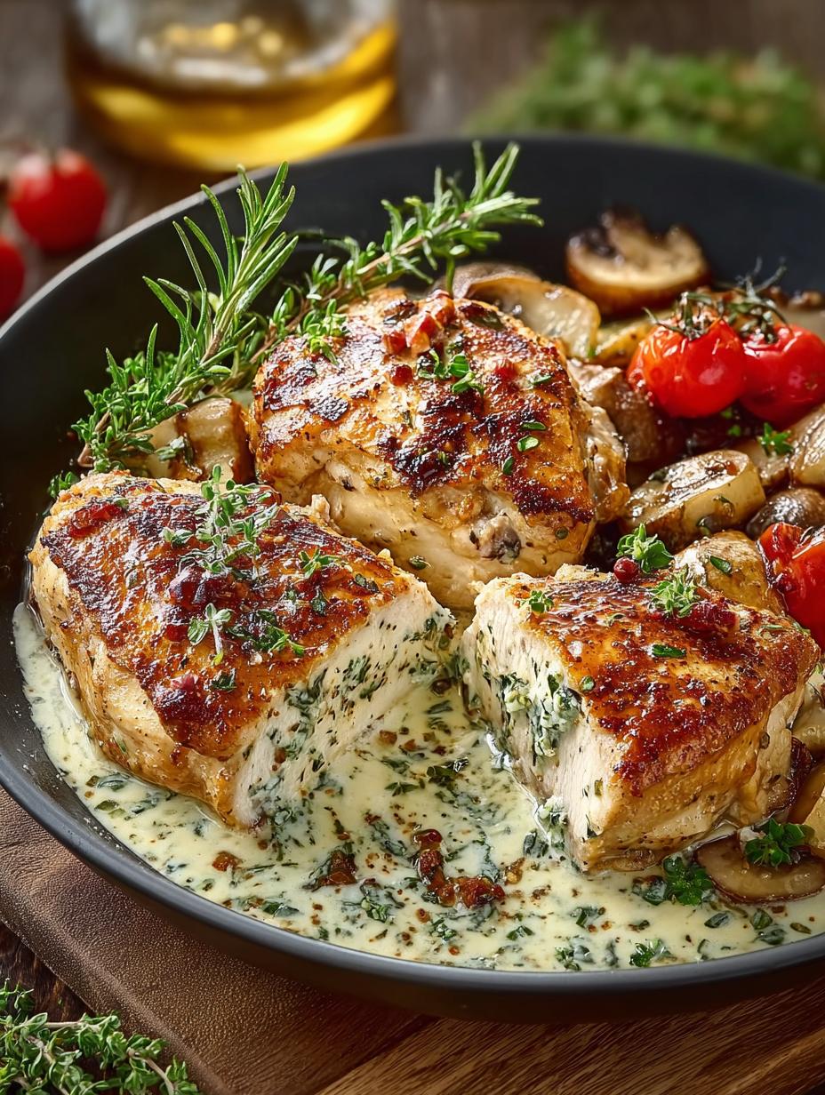 Delicious Boursin Chicken: A Creamy Comfort Food Delight - Boursin Chicken - additional detail