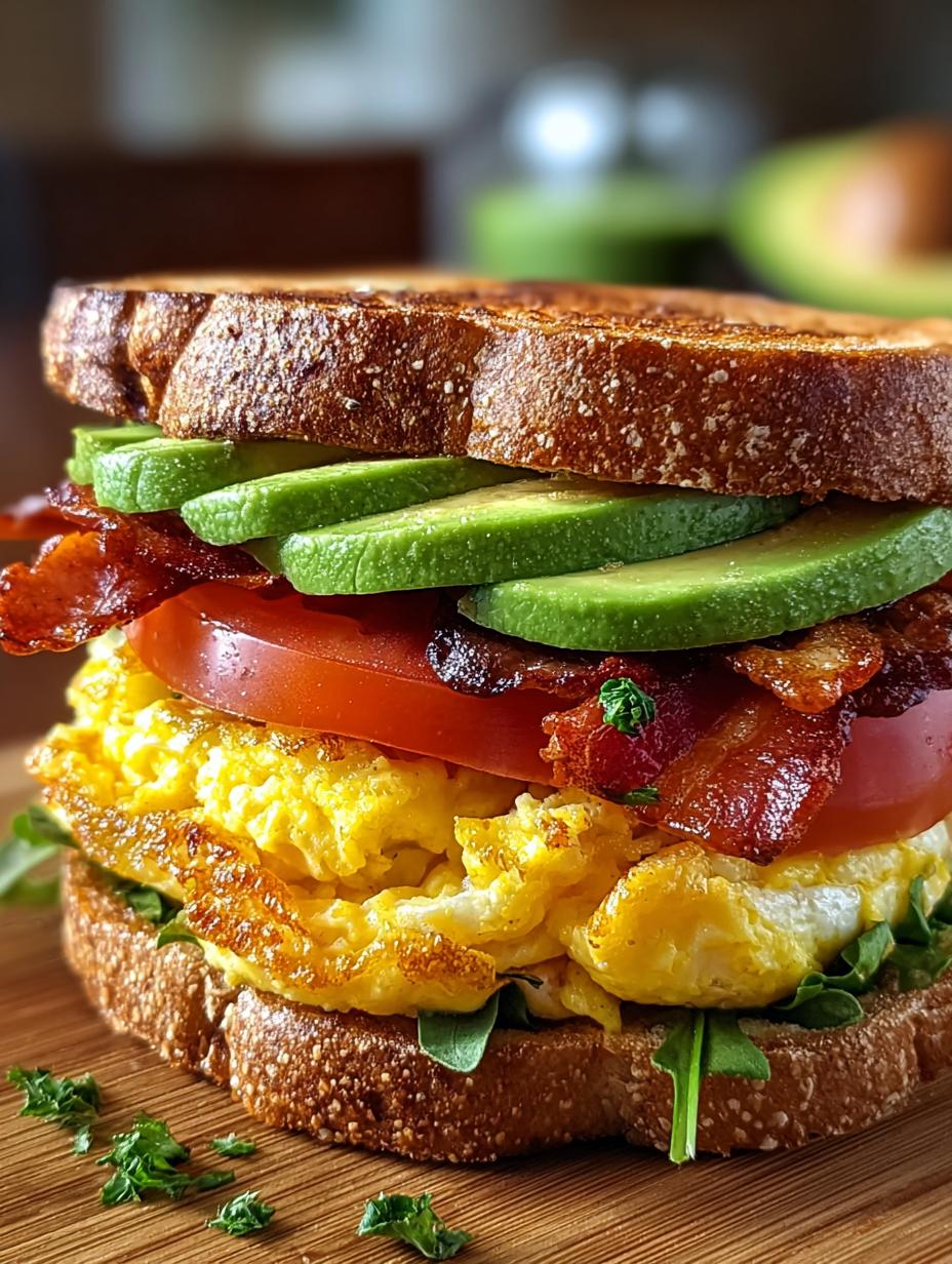 Breakfast Sandwich with Avocado: 5 Delicious Variations 5 Breakfast Sandwich with Avocado: 5 Delicious Variations - Breakfast Sandwich with Avocado - main visual representation