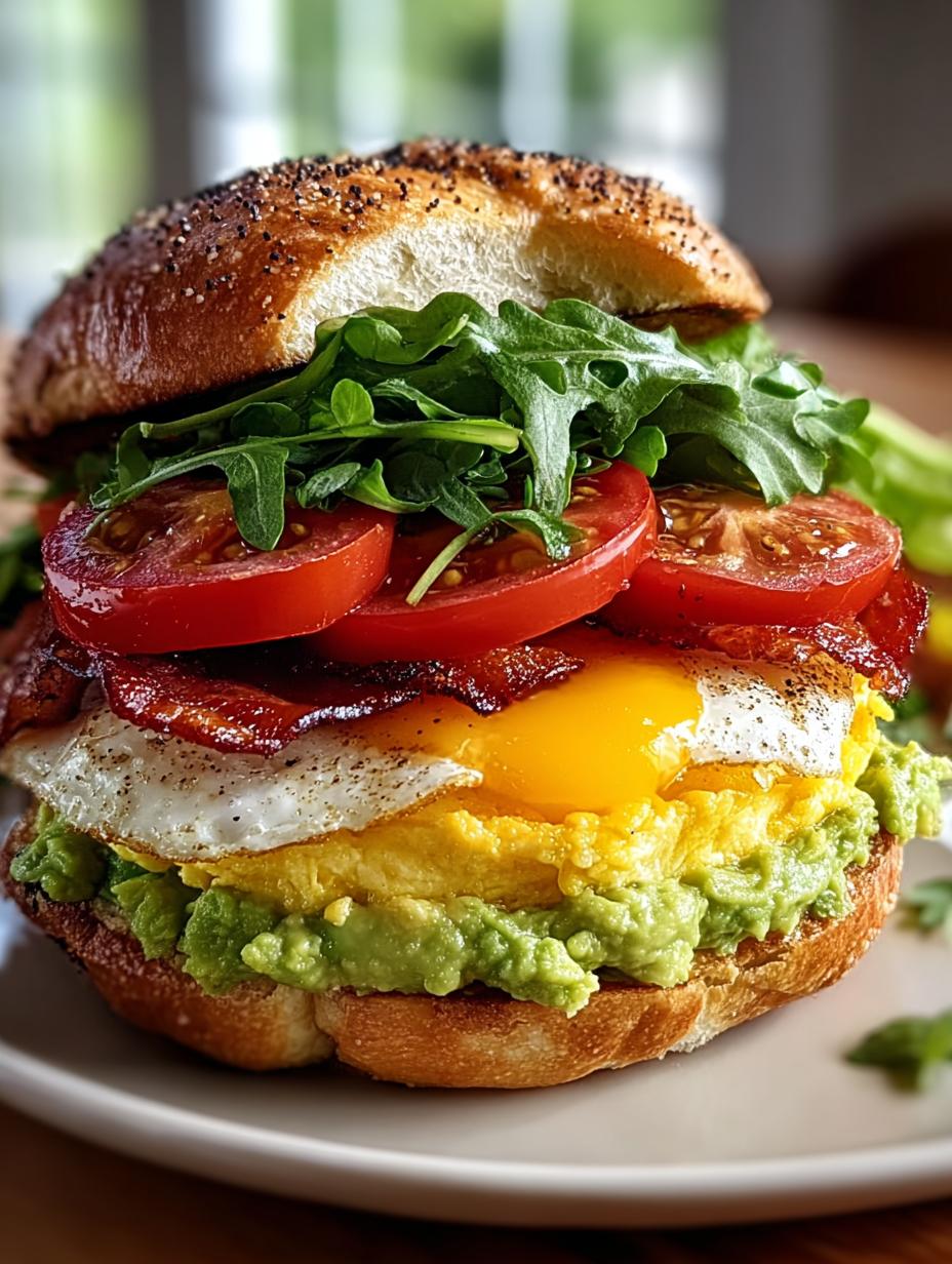 Breakfast Sandwich with Avocado: 5 Delicious Variations 6 Breakfast Sandwich with Avocado: 5 Delicious Variations - Breakfast Sandwich with Avocado - additional detail