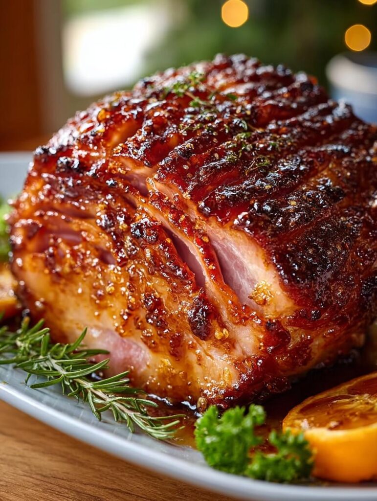 Brown Sugar Glazed Ham