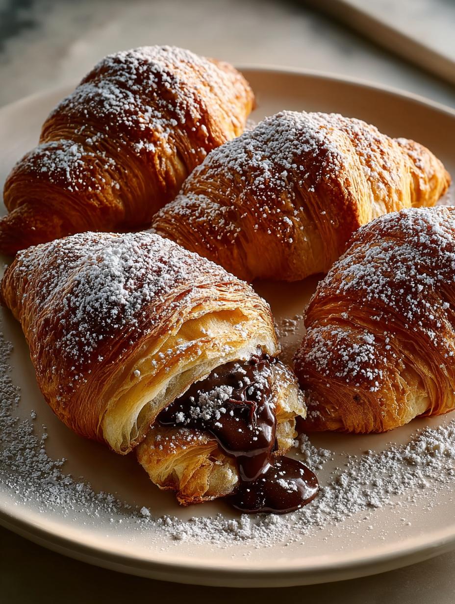 Brownie Batter Croissants Your
