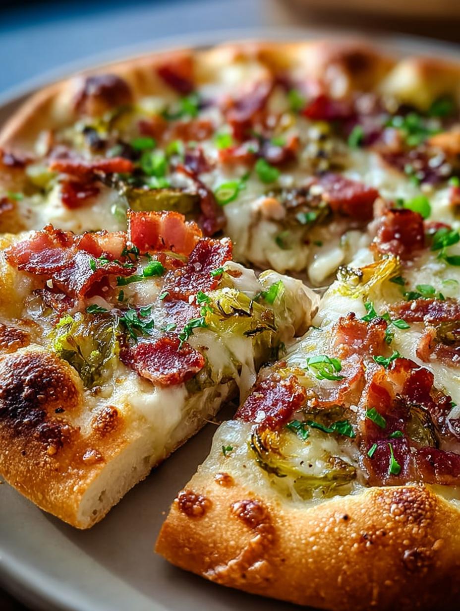 Brussels Bacon Pizza Incredible