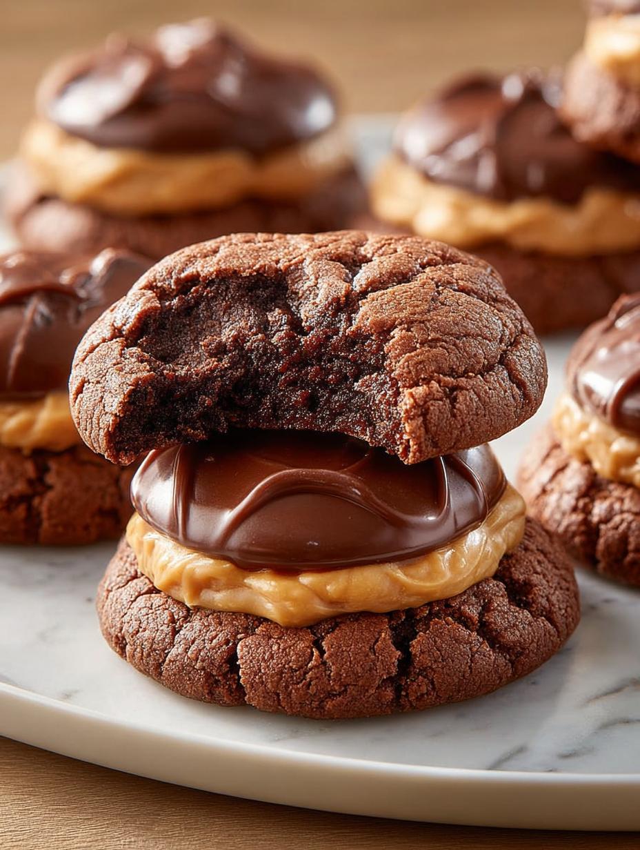 Buckeye Brownie Cookies: 7 Irresistible Treats - Buckeye Brownie Cookies - additional detail