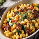 Butternut Squash Sausage Pasta