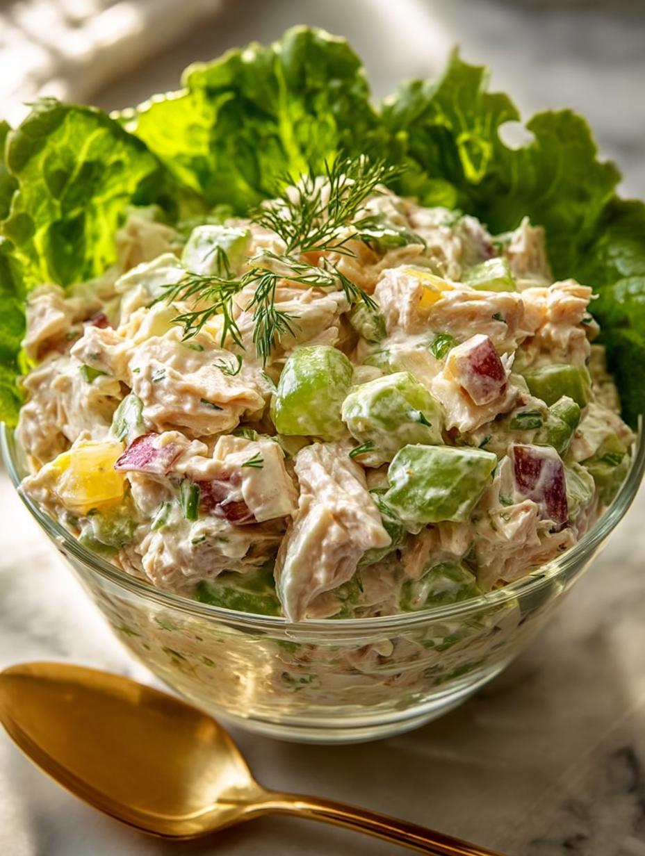 Quick Canned Chicken Salad Recipe That Delights You - Canned Chicken Salad - main visual representation