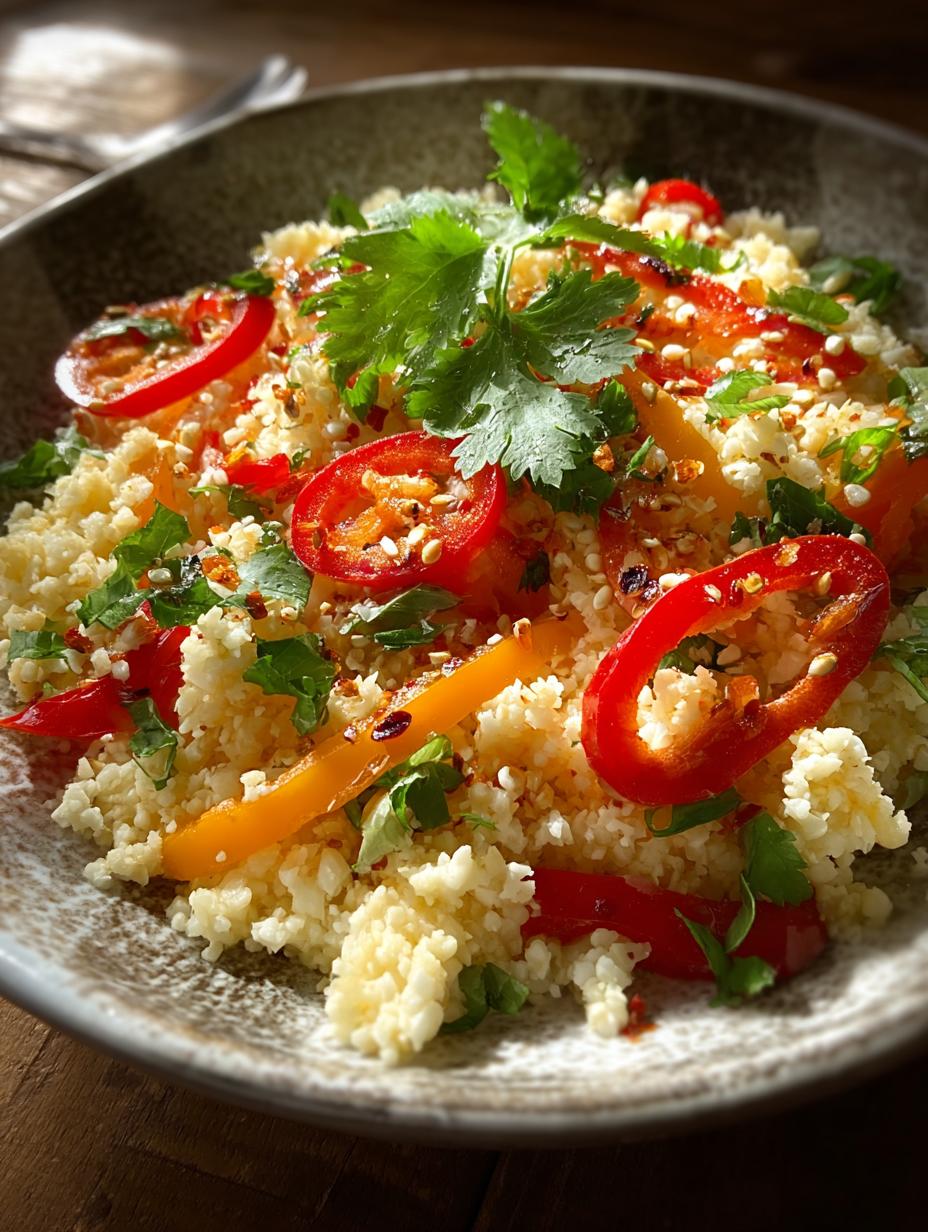 Carb Healthy Cauliflower Rice