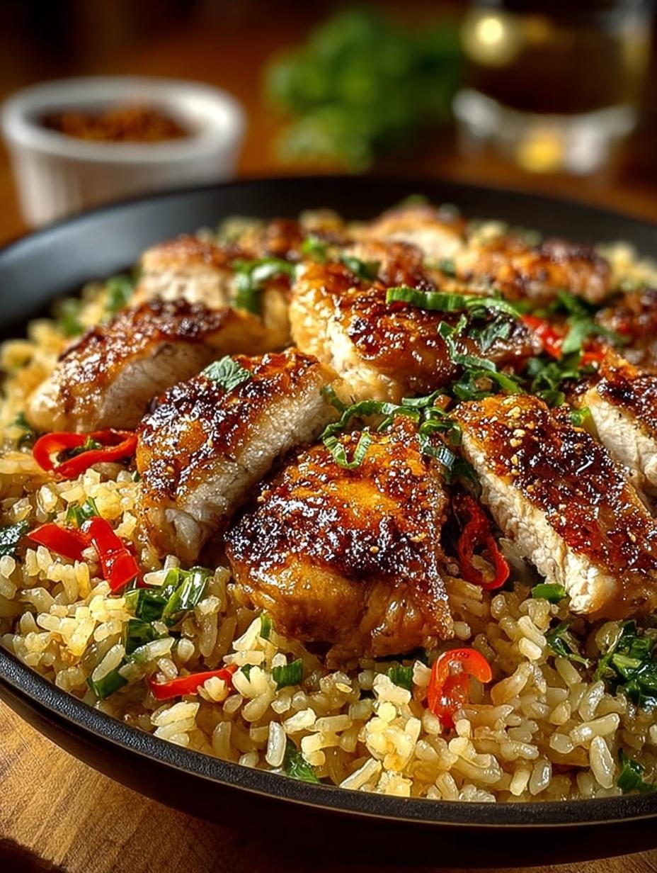 Caribbean Chicken Rice One: A Flavorful One-Pan Delight - Caribbean Chicken Rice One - additional detail