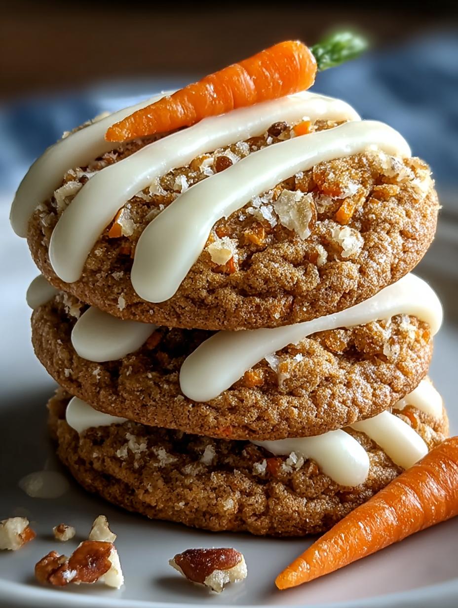 Irresistibly Soft Carrot Cake Cookies for Cozy Moments 5 Irresistibly Soft Carrot Cake Cookies for Cozy Moments - Carrot Cake Cookies - main visual representation