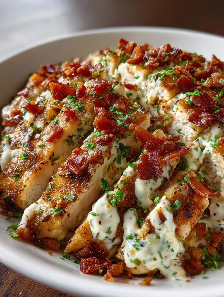 Chicken Bacon Ranch Keto