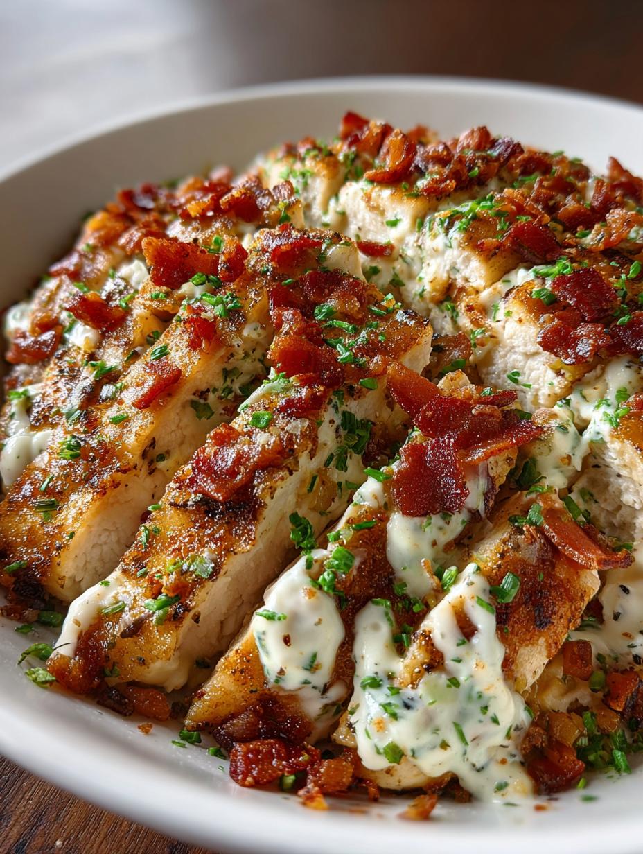 Chicken Bacon Ranch Keto