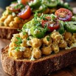 Chickpea Salad Melts