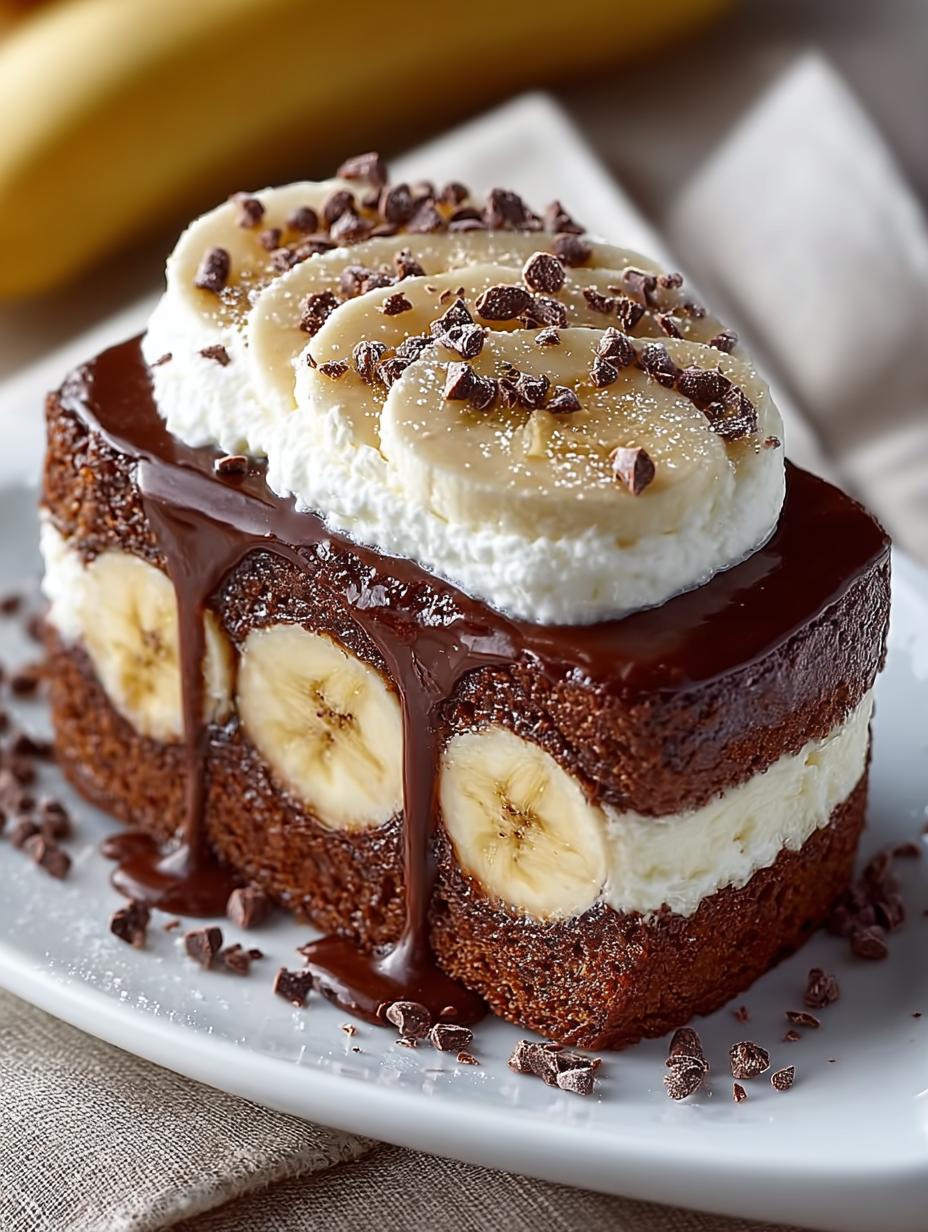 Irresistible Chocolate Cream Cheese Banana Bread Delight 6 Irresistible Chocolate Cream Cheese Banana Bread Delight - Chocolate Cream Cheese Banana - additional detail