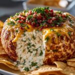 Christmas Taco Cheese Ball