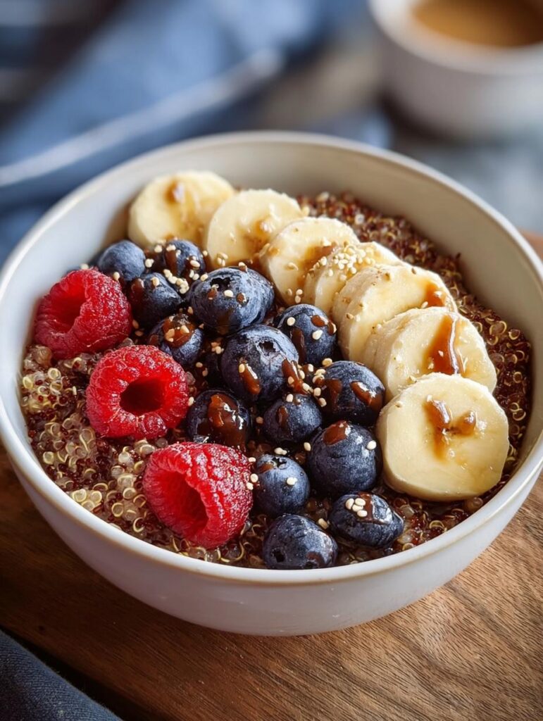 Chunky Monkey Quinoa Breakfast