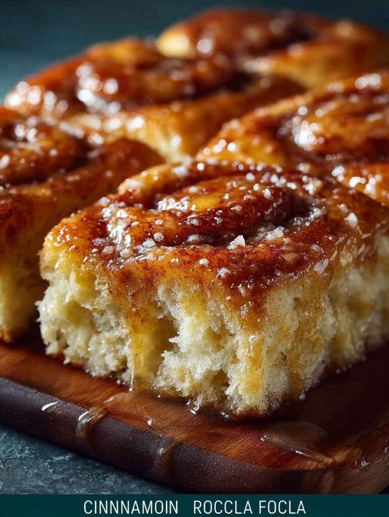 Cinnamon Roll Focaccia Delightful