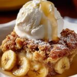 Clean Southern Banana Cobbler