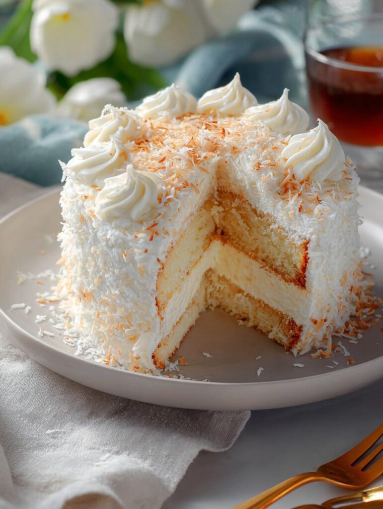 Coconut Cream Cake
