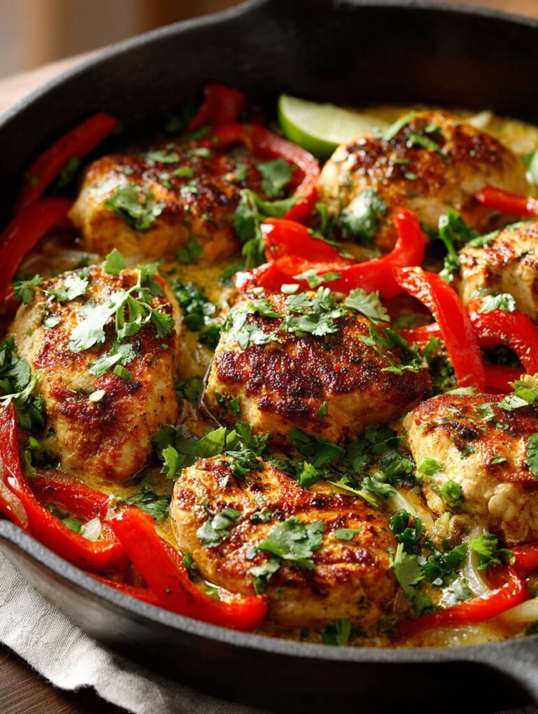 Coconut Lime Chicken Skillet