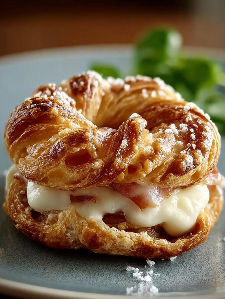 Cordon Bleu Crescent Ring