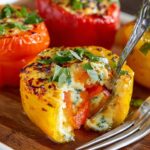 Cottage Cheese Stuffed Peppers