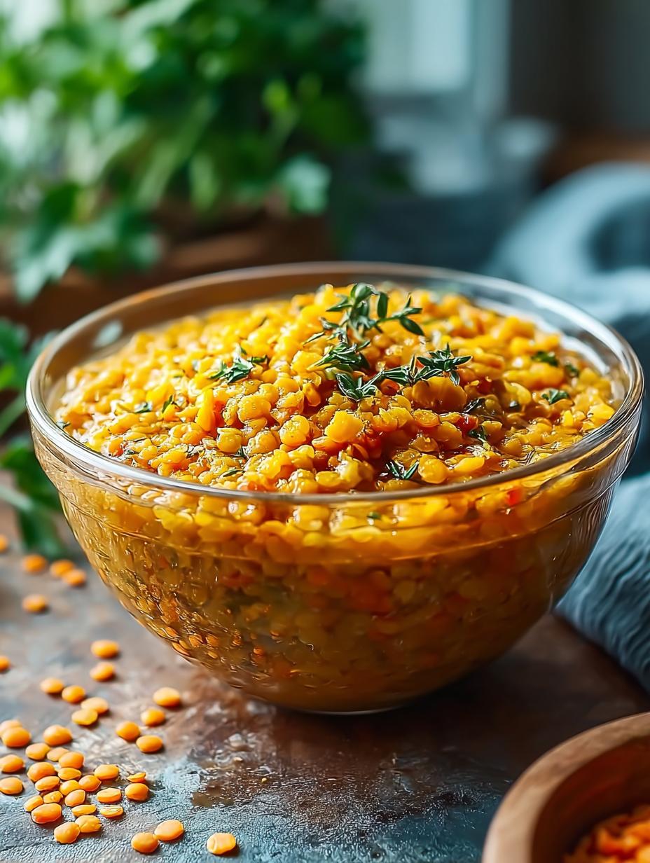 Cozy Anti Inflammatory Lentil