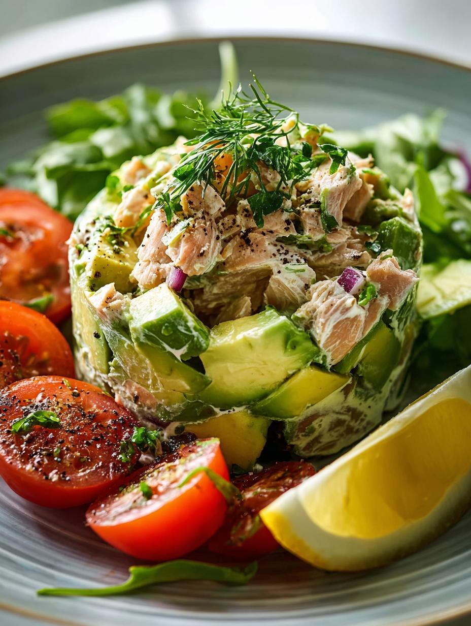 Creamy Avocado Tuna Salad