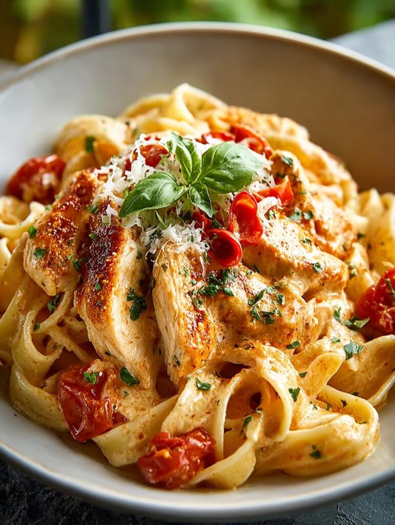 Creamy Cajun Chicken Pasta