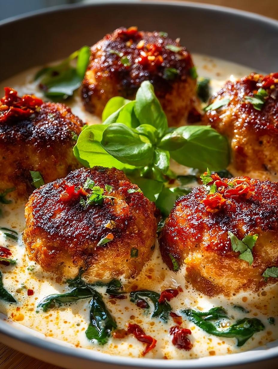 Creamy Marry Chicken Meatballs to Satisfy Your Cravings - Creamy Marry Chicken Meatballs - main visual representation