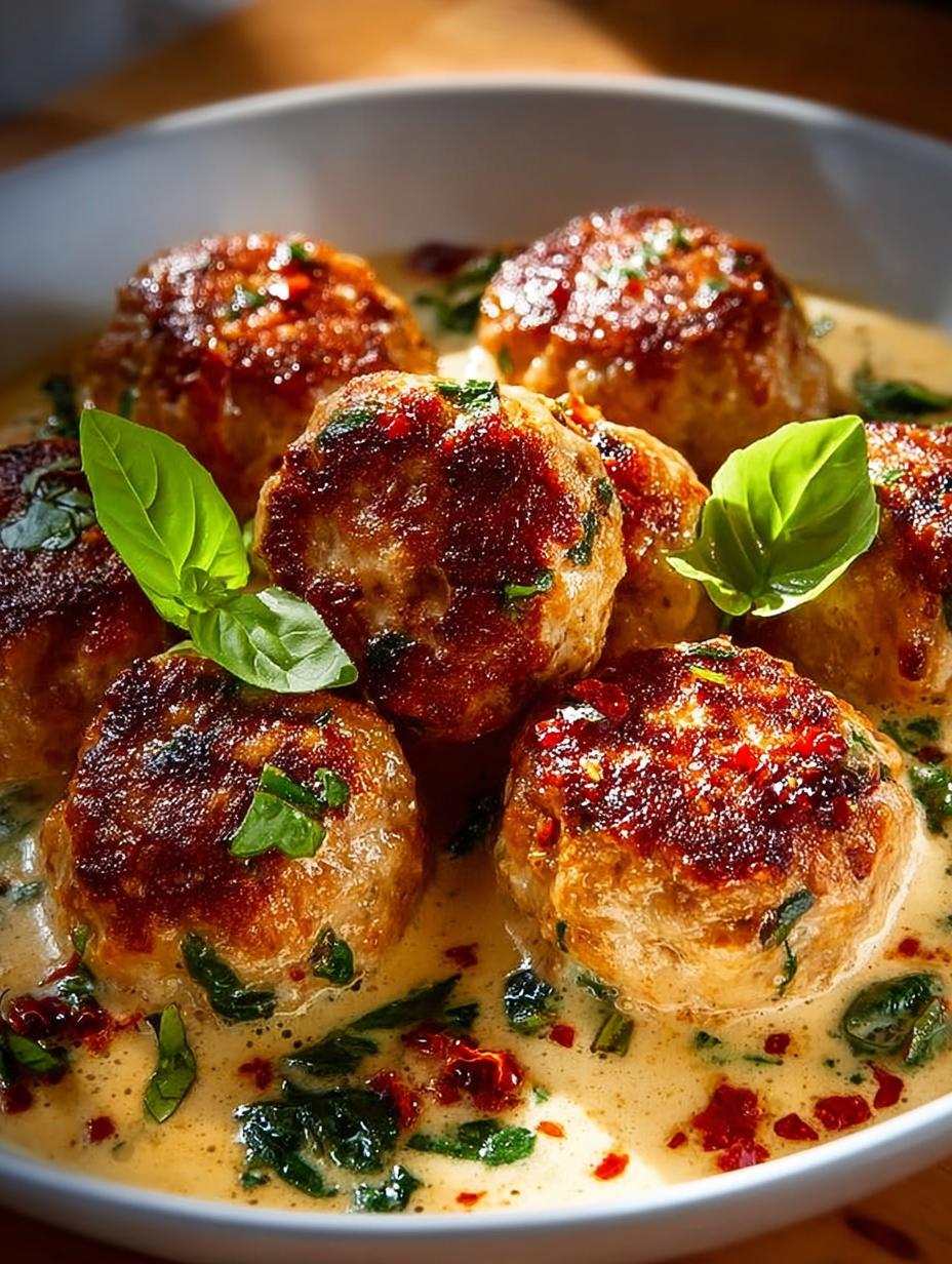 Creamy Marry Chicken Meatballs to Satisfy Your Cravings - Creamy Marry Chicken Meatballs - additional detail