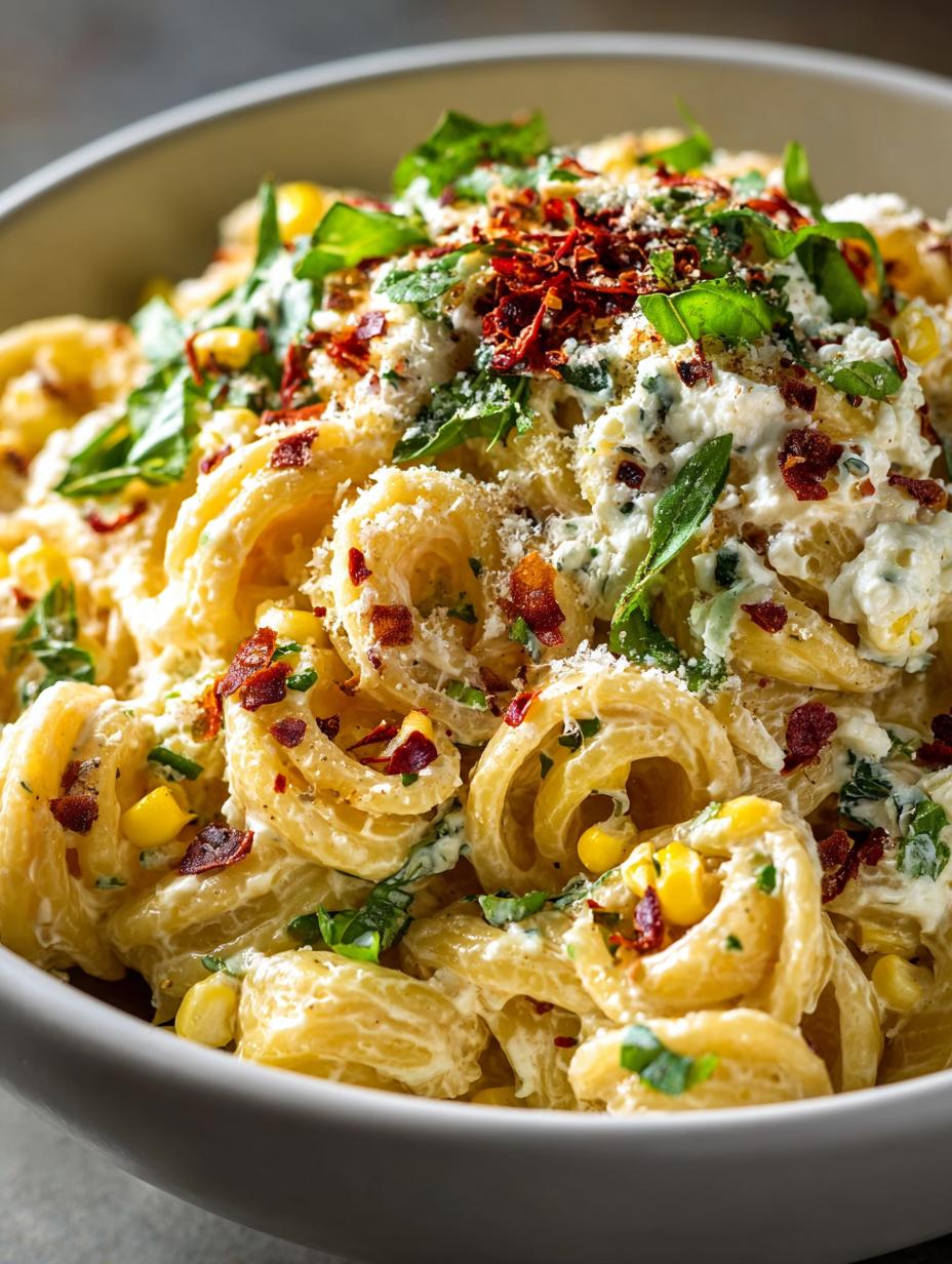 Creamy Street Corn Pasta: 6 Flavorful Variations to Try - Creamy Street Corn Pasta - additional detail