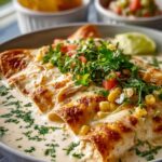 Creamy White Chicken Enchilada