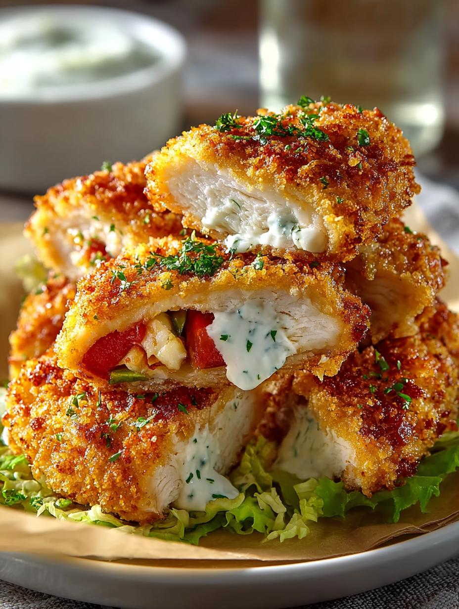Crispy Chicken Ranch Snack