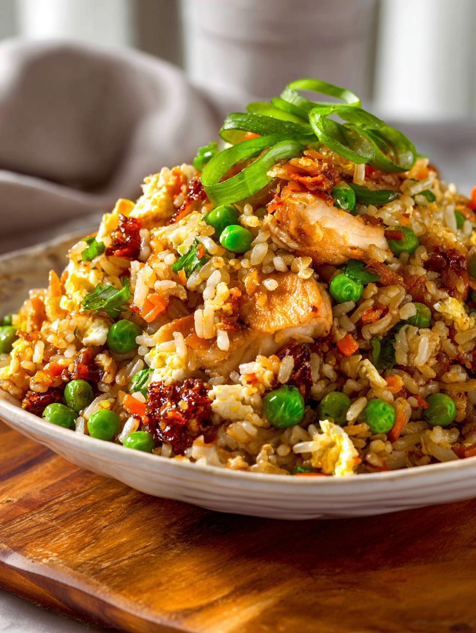 Crockpot Chicken Fried Rice