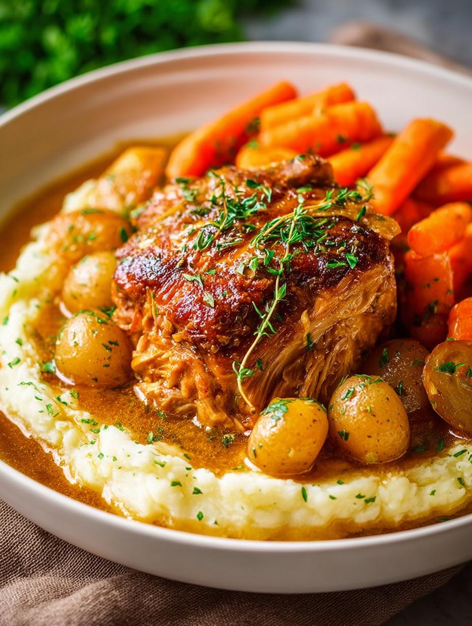 Crockpot Chicken Pot Roast